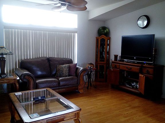 Living room before flood.  
