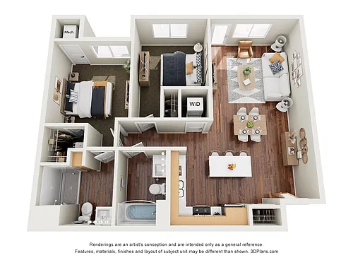 Floor plan 2A