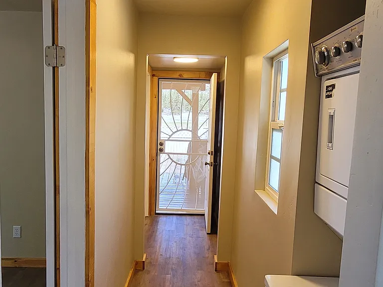 Hallway to back yard