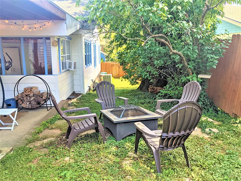 Fire pit for when the weather gets cool