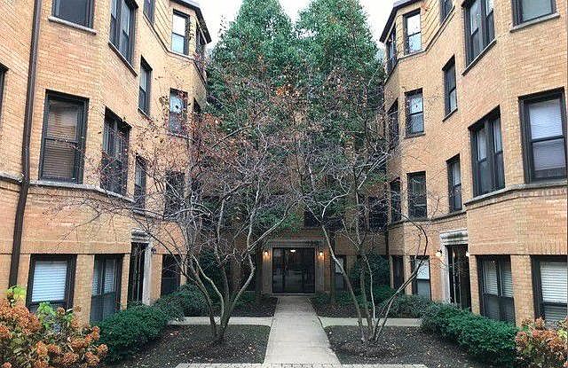 Manicured courtyard_