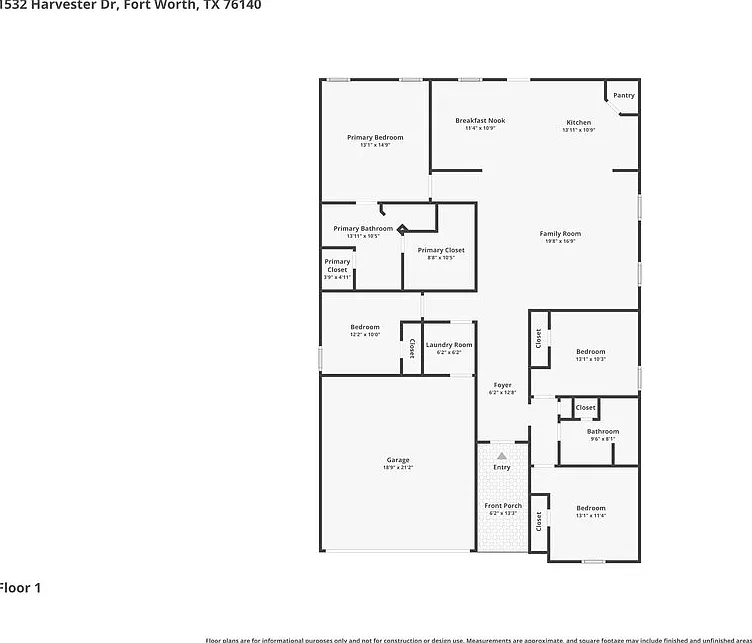 4 bed, 2.0 bath, 1724 sqft, $2,175 — Photo 2
