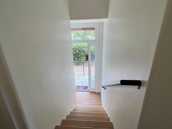 Stairway to living area