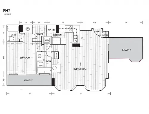 Floor plan PH2