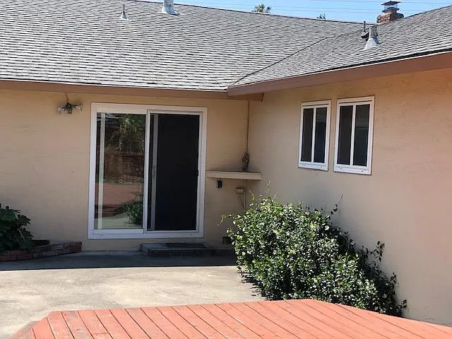 Backyard- Access From Dining Area