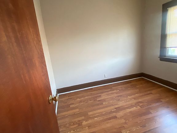 Bedroom with brand new hardware floors