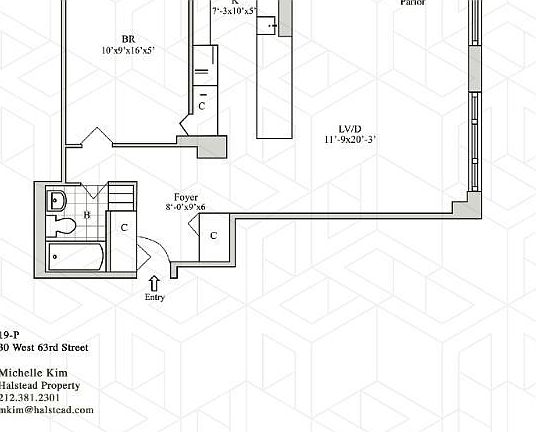 2nd image of 30 W 63rd St APT 19P