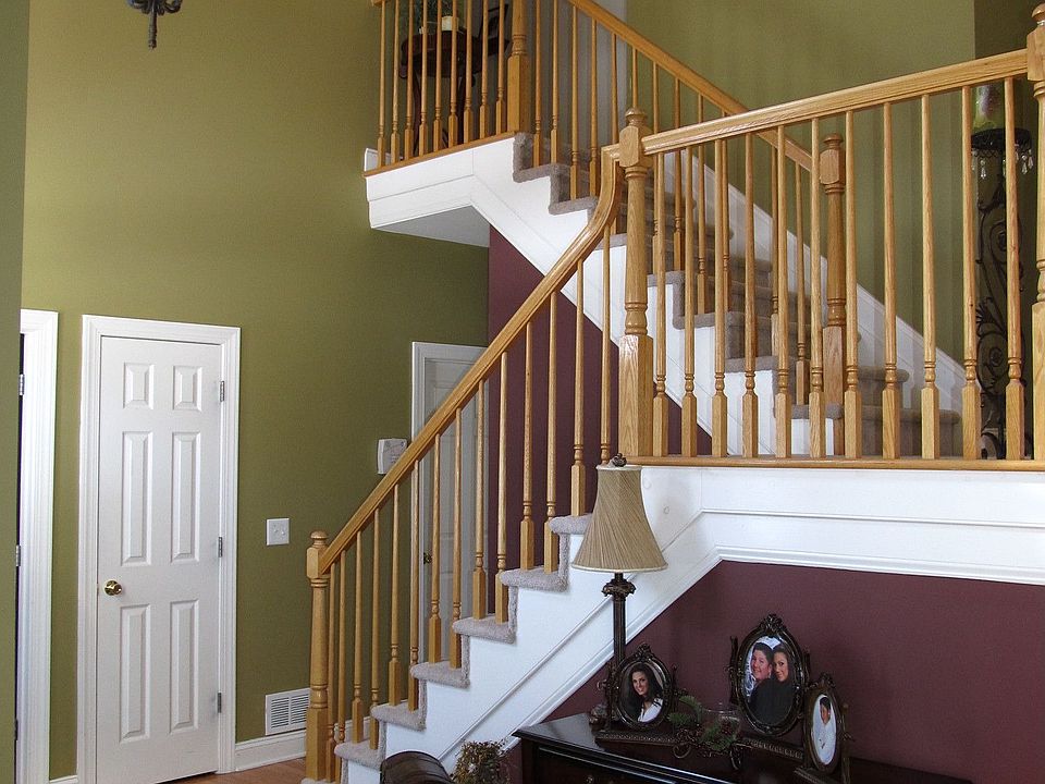 Entry Foyer - Grand Two-Story Foyer with Hardwood Floors!