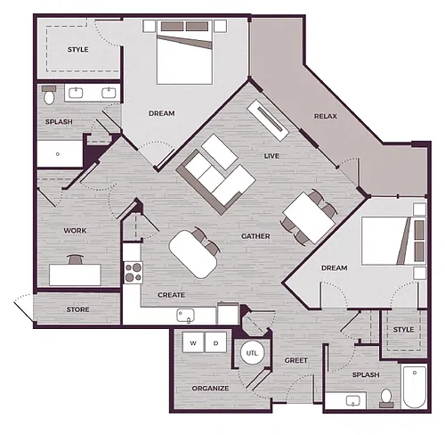 Floor plan B6M