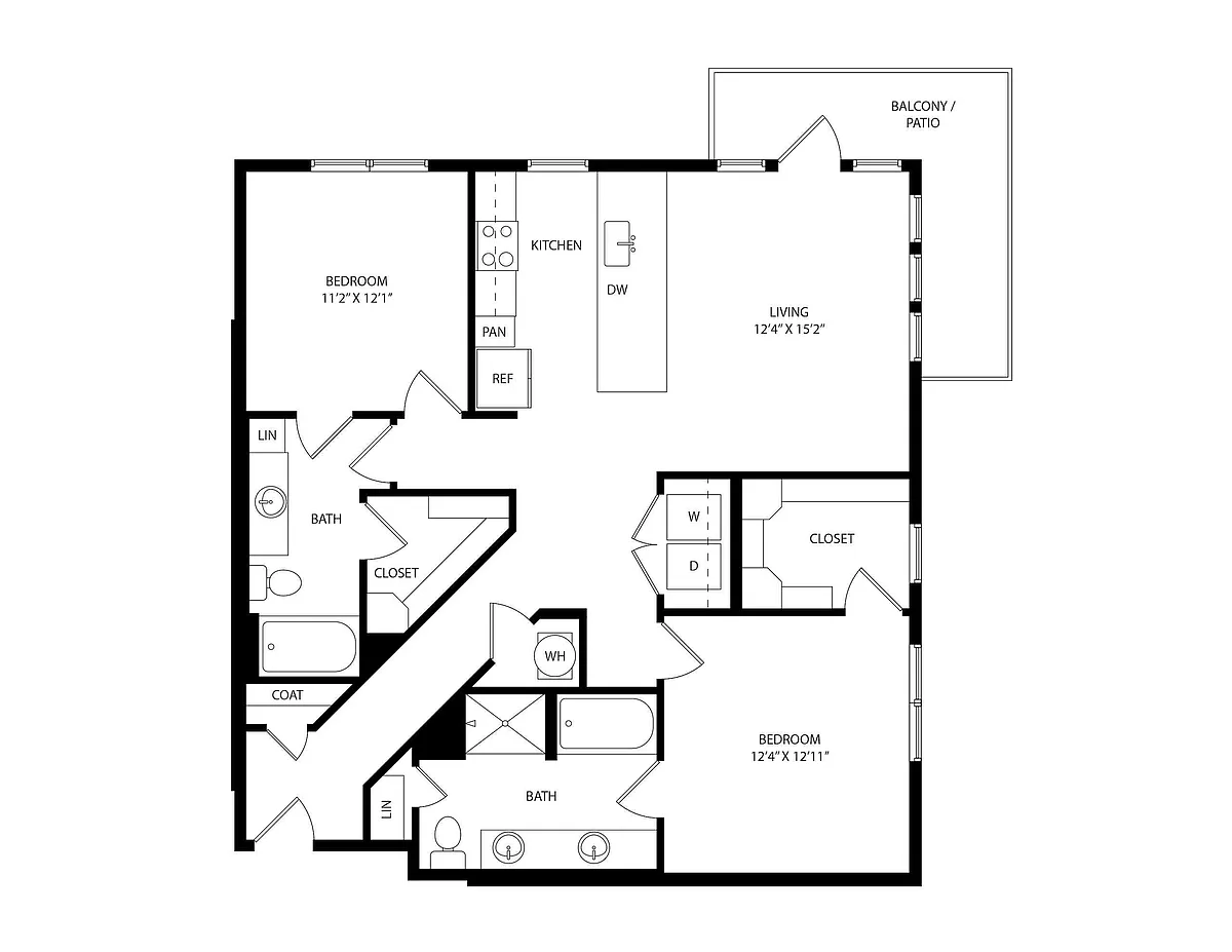 Floor plan B4-1