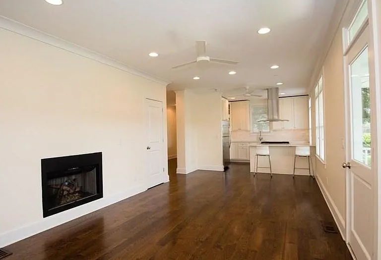 Hardwood floors throughout