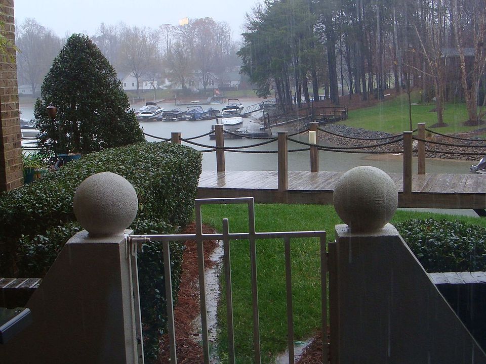 View of Lake Norman from patio off of Living Room