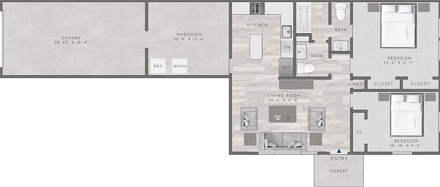 Floor plan B1