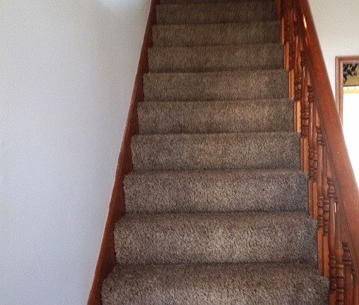 Staircase to bedrooms