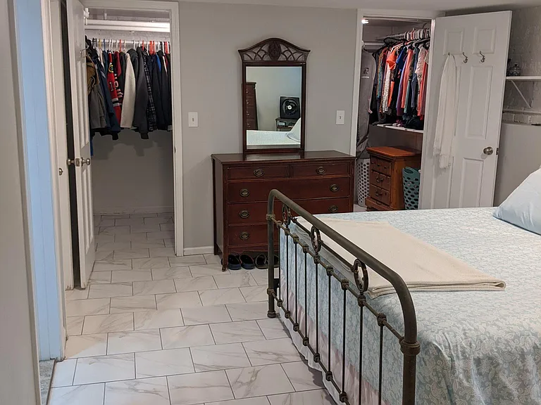 Master bedroom suite