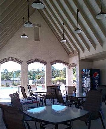 Inside the clubhouse