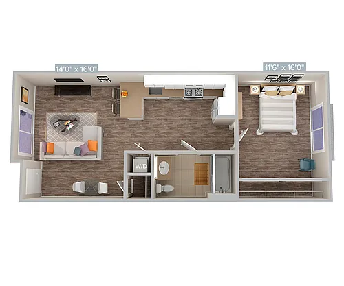 Floor plan A3-625