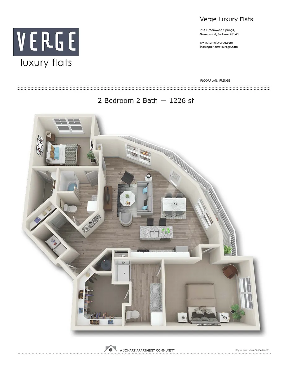 Floor plan Fringe 2.2