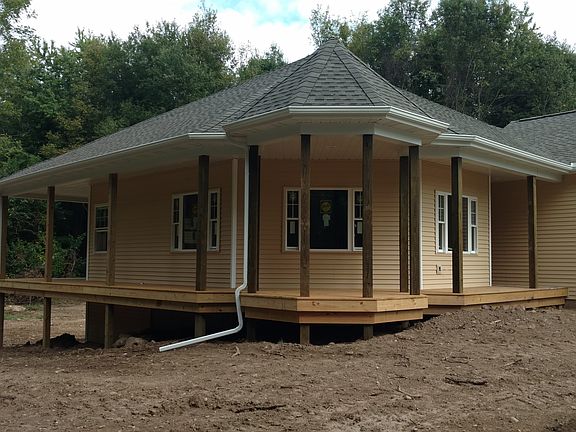 Posts will be wrapped white.