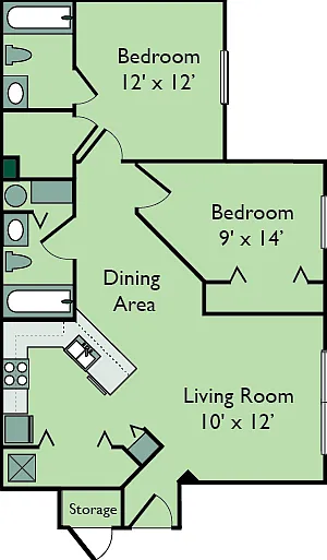 Leigh Meadows Apartments — Photo 21