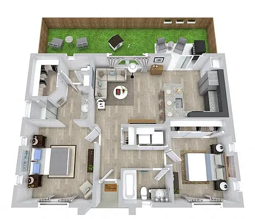Floor plan The Retreat