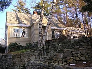 Front of house from drive