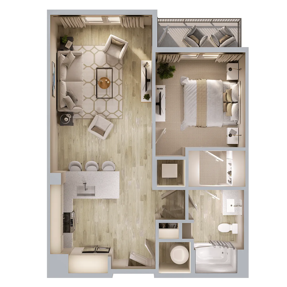 Floor plan A1