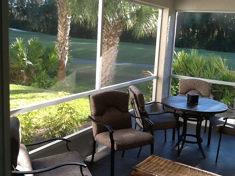 Screened porch