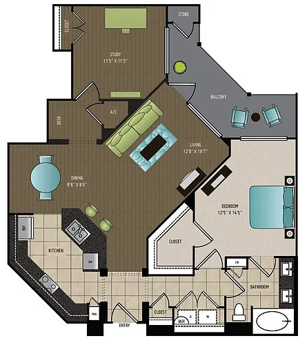 Floor plan B