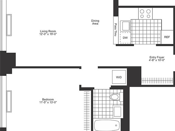 2nd image of 130 W 15th St APT 10G