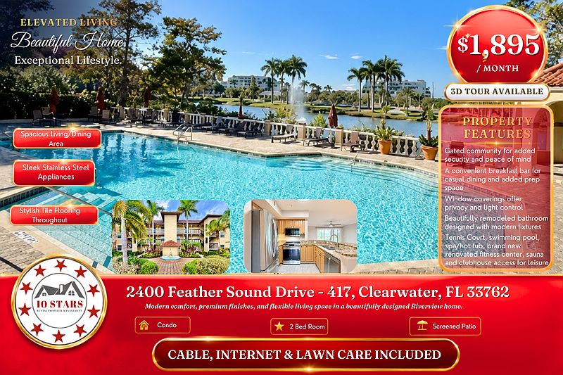 1st image of 2400 Feather Sound Dr APT 417