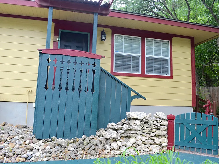 Guest house main door.