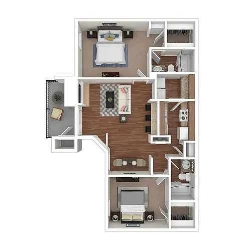 Floor plan D