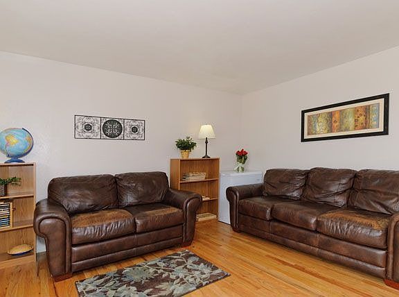 Living Rm w/Refinished Wood