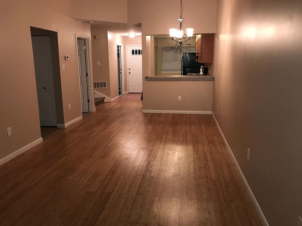 Great room with bamboo hardwood floor