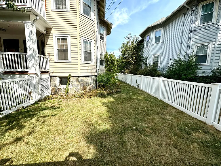 Fenced in Backyard
