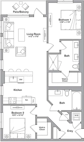 Floor plan B4