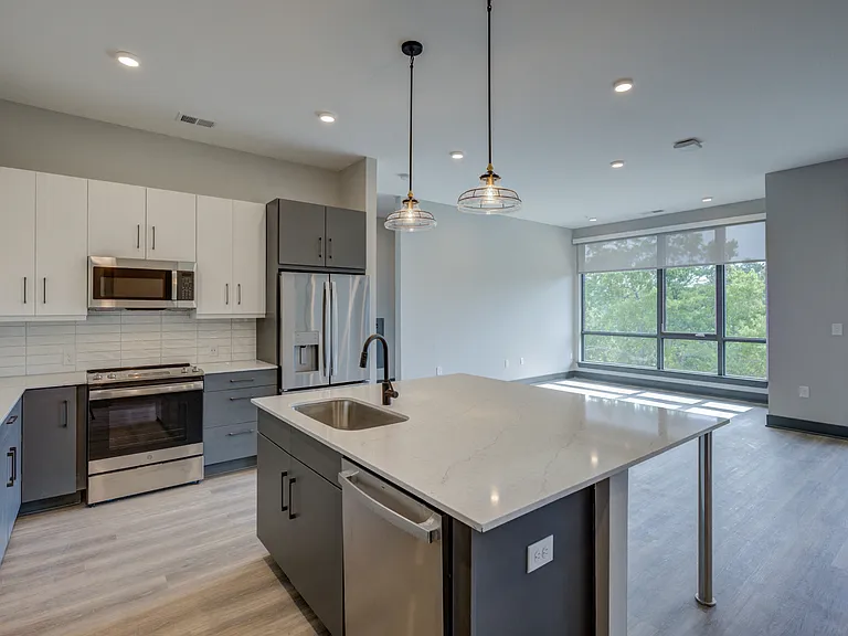 Large Kitchen and Living Space for Entertaining