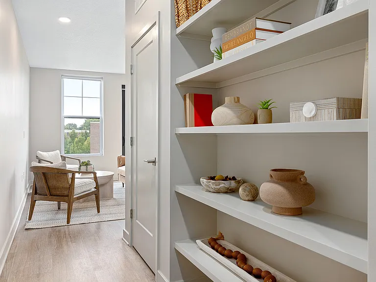 The Fieldston of Fairway - Model Home Built-Ins