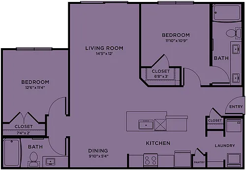 Floor plan B2