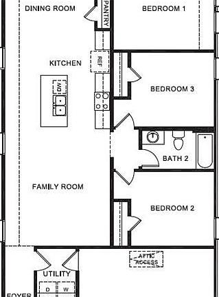 D.R. Horton's Brooke floorplan