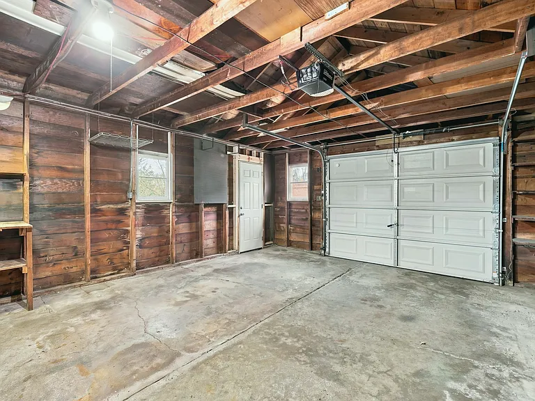 View from the opposite corner of the garage.
