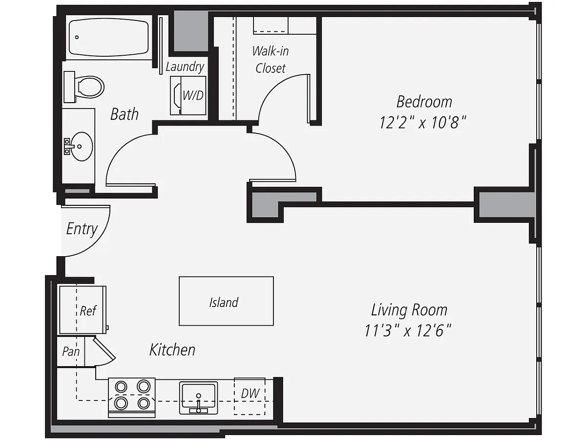 Floor plan A1P