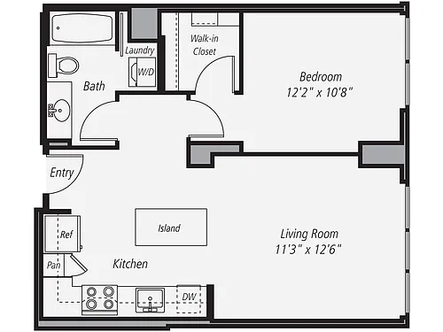 Floor plan A1P