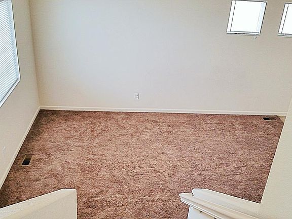 Tall ceilings in living room
