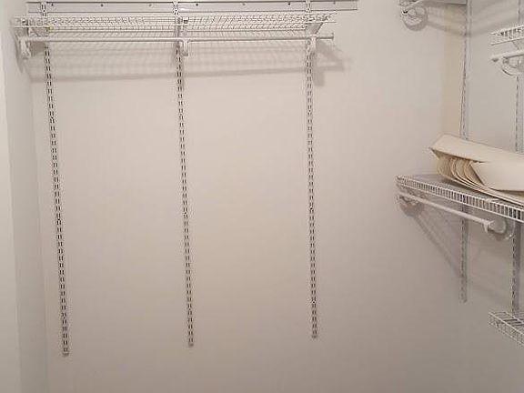 Master bedroom walk-in closet