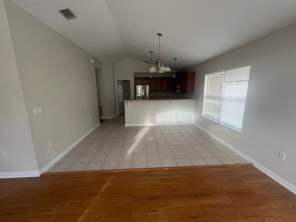 Dining area and kitchen