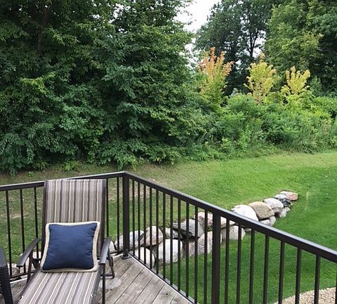 Views from main floor deck