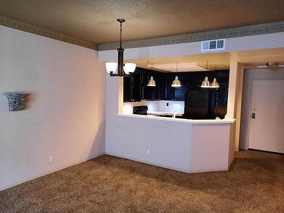 Dining room and kitchen