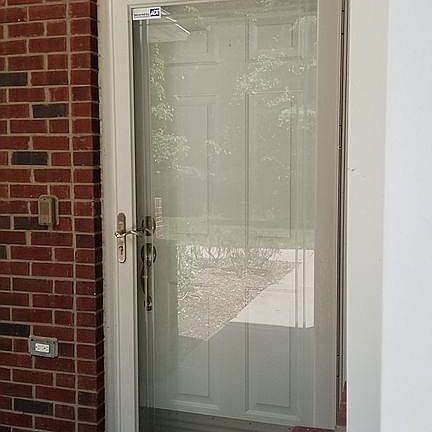 Private front door entrance 